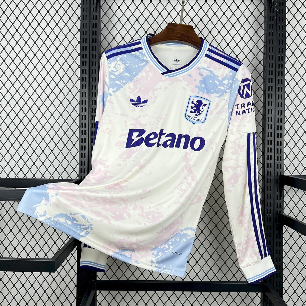Camisa Aston Villa 25/26 Third - (Torcedor) Manga Longa
