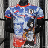 Camisa Japão 2025 Edição Especial (Shingeki no Kyojin - Mikasa) - (Jogador)
