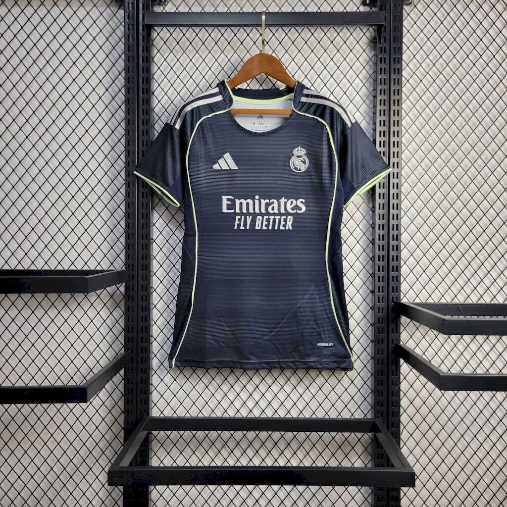 Camisa Real Madrid 25/26 Away - (Feminina)