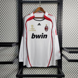 Camisa Milan 06/07 Away (Final Champions League) - (Retrô) Manga Longa