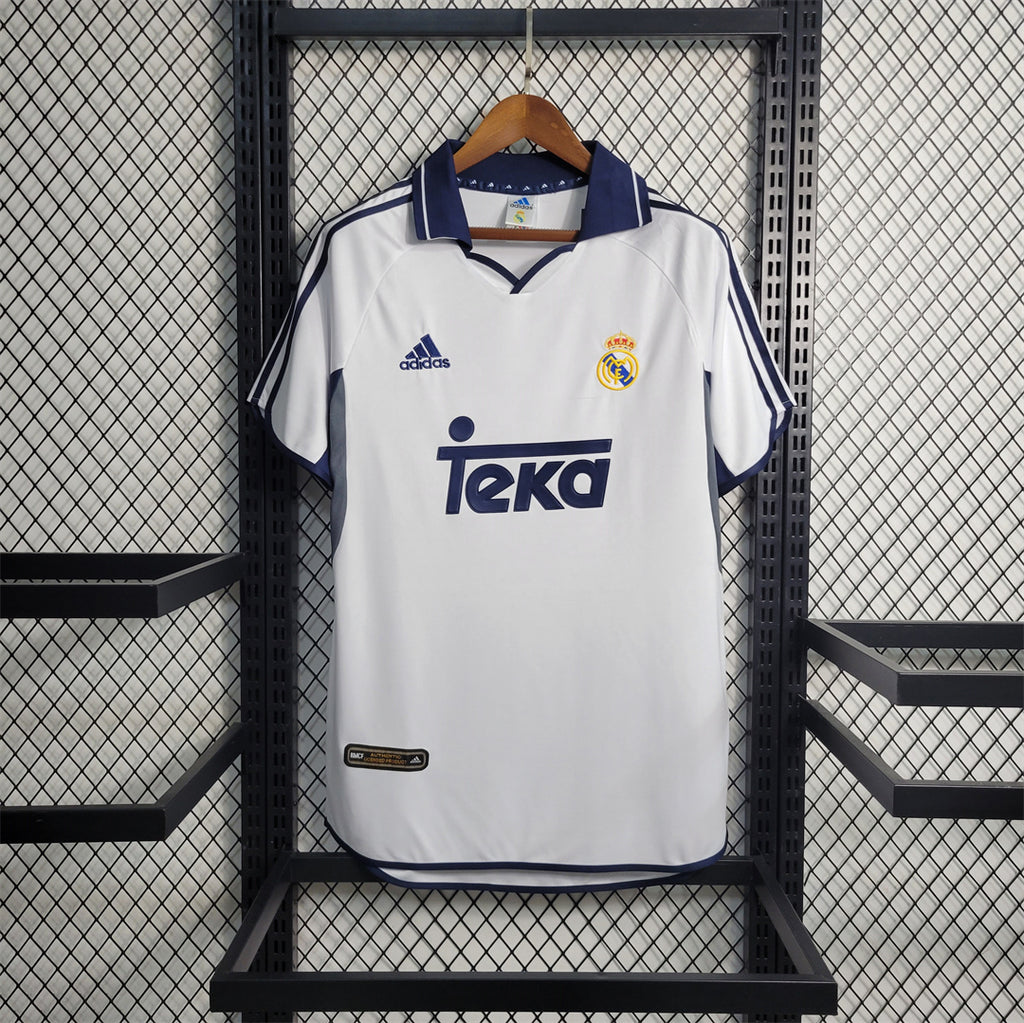 Camisa Real Madrid 00/01 Home - (Retrô)
