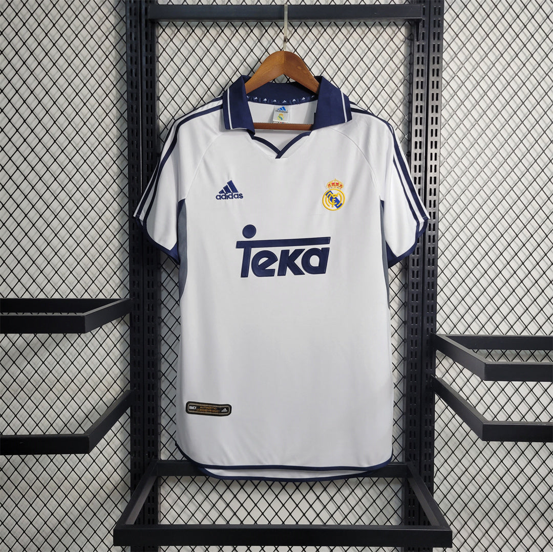 Camisa Real Madrid 00/01 Home - (Retrô)