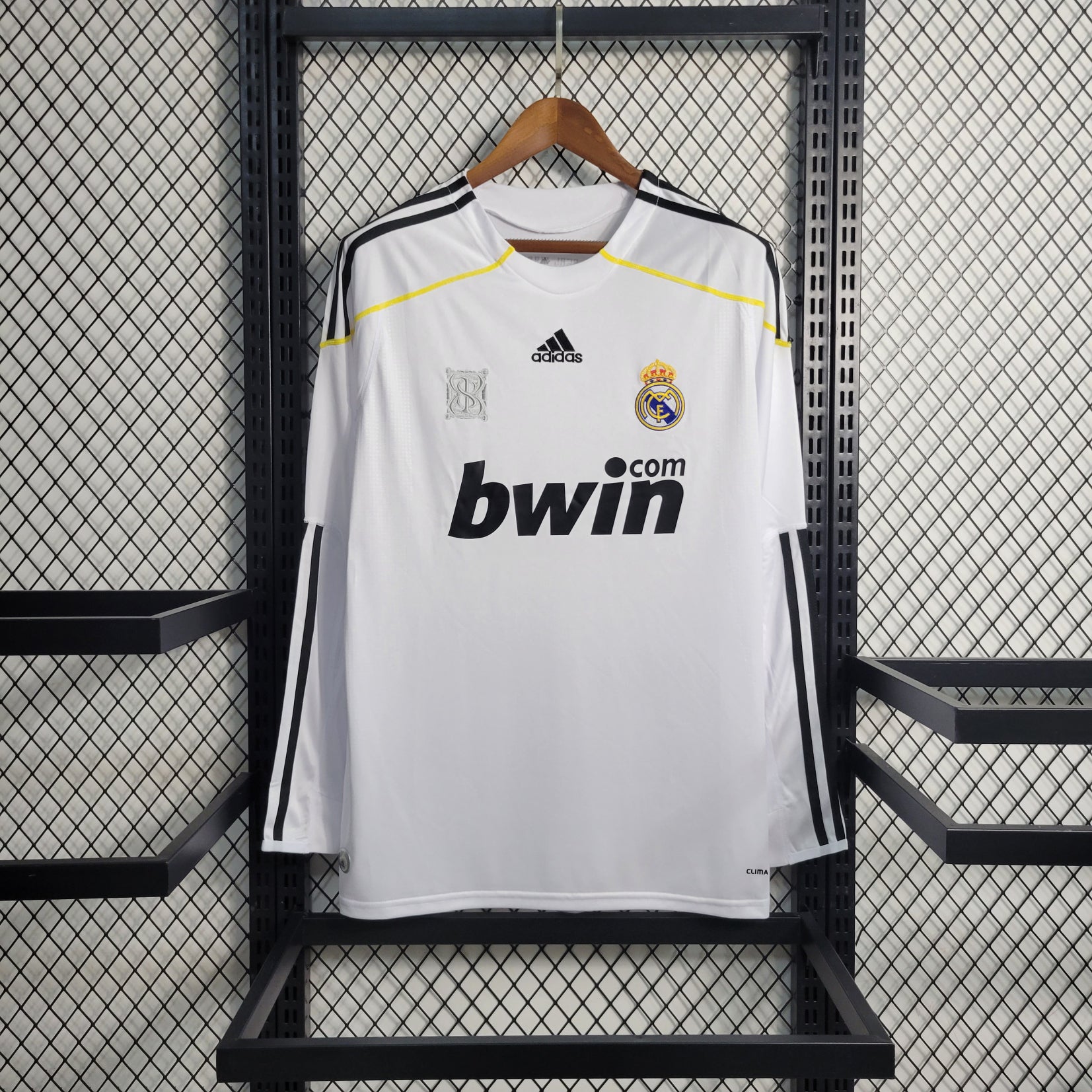 Camisa Real Madrid 09/10 Home - (Retrô) Manga Longa