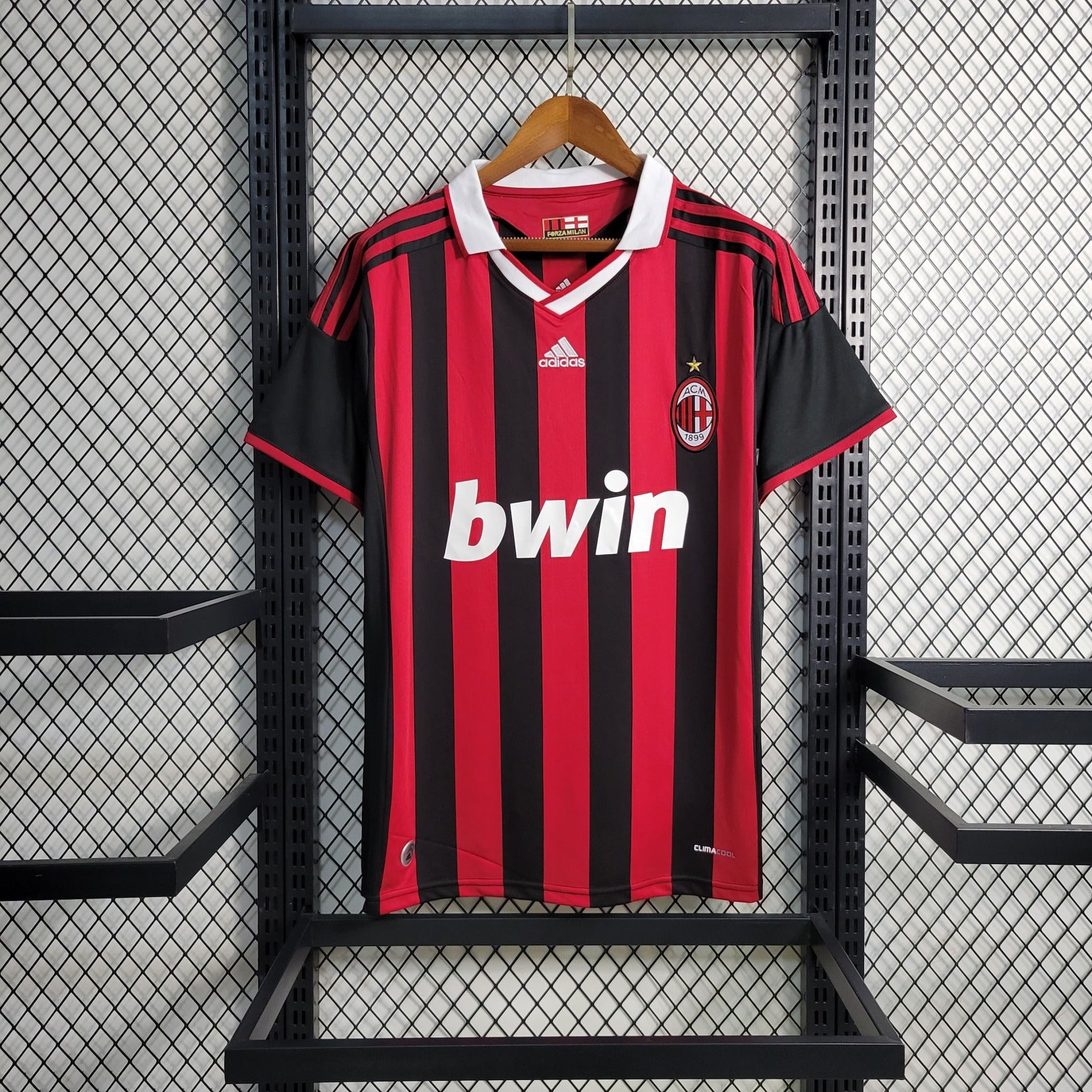 Camisa Milan 09/10 Home - (Retrô)