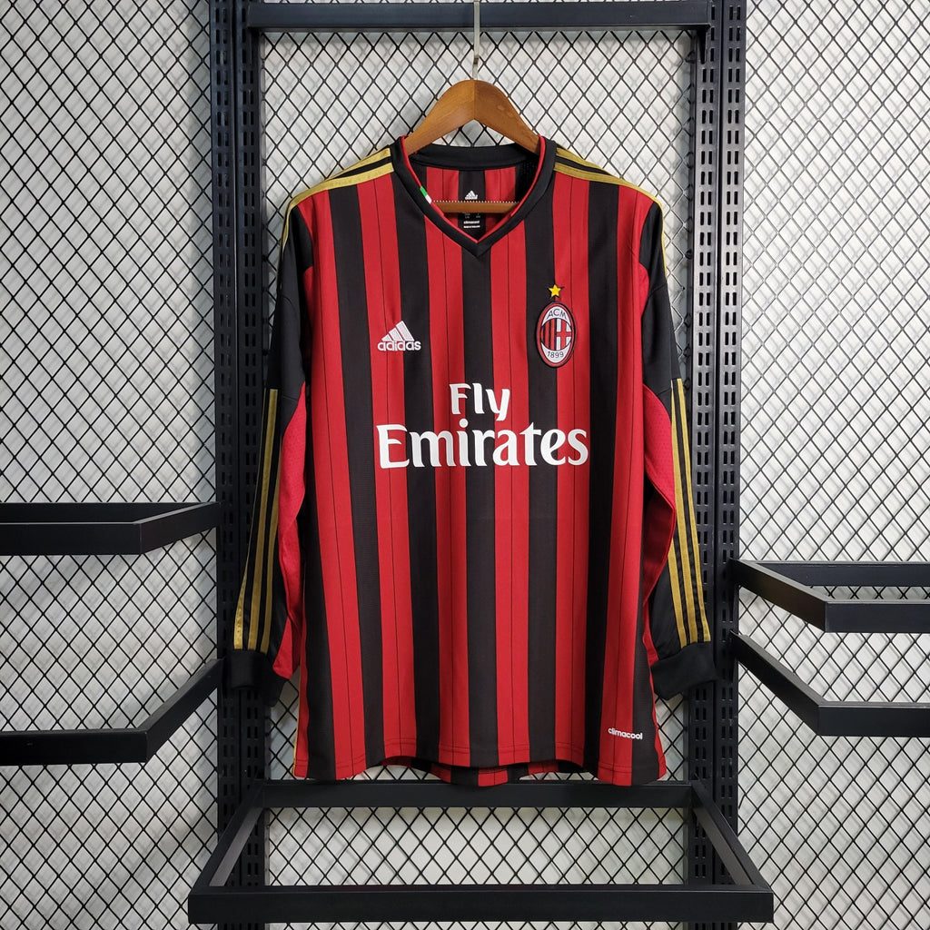 Camisa Milan 13/14 Home - (Retrô) Manga Longa