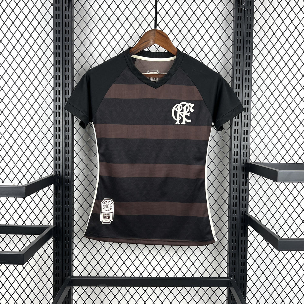 Camisa Flamengo 2026 Diamantes Negros - (Feminina)
