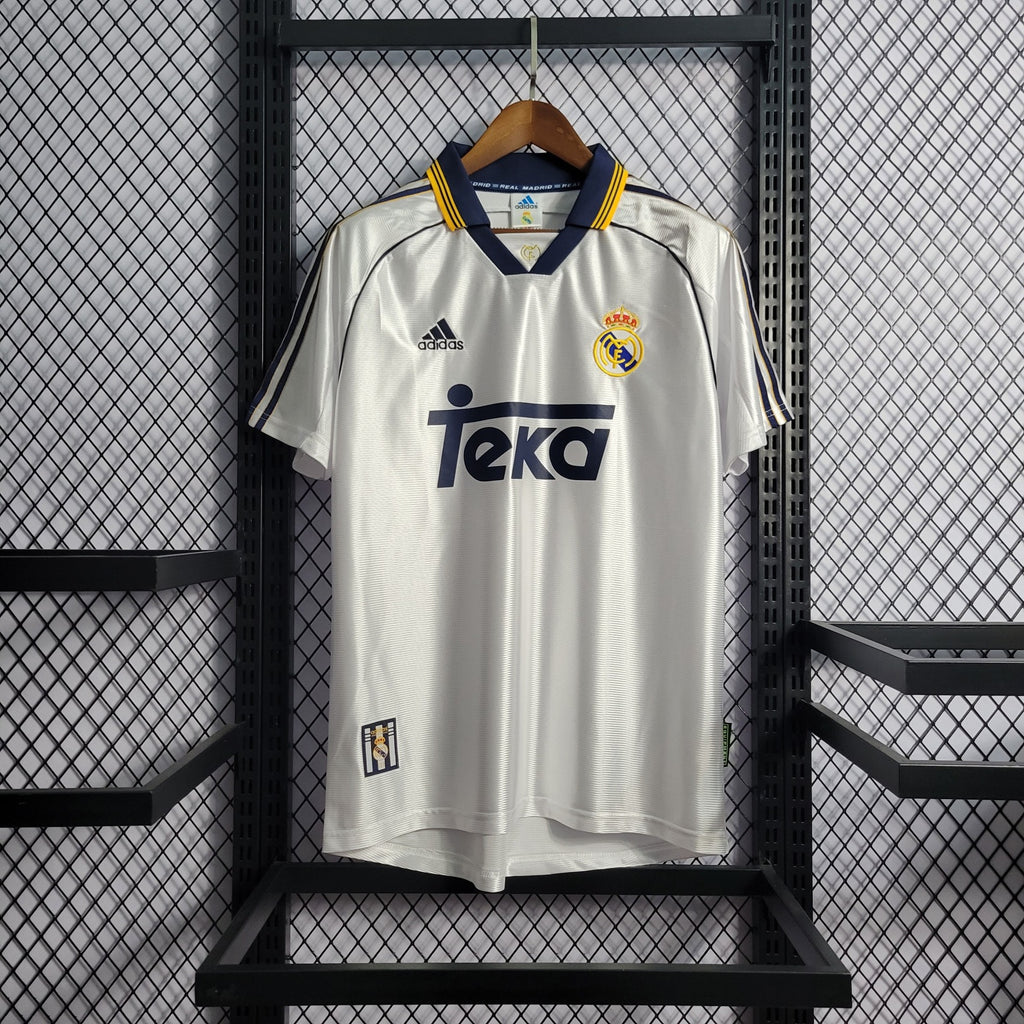 Camisa Real Madrid 98/99/00 Home - (Retrô)