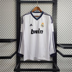 Camisa Real Madrid 12/13 Home - (Retrô) Manga Longa