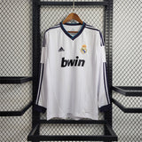 Camisa Real Madrid 12/13 Home - (Retrô) Manga Longa