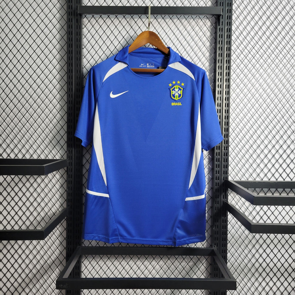 Camisa Brasil 2002 Away - (Retrô)