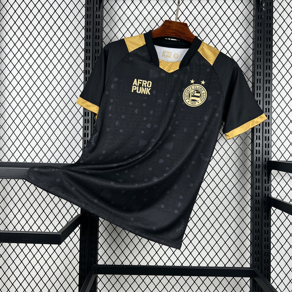 Camisa Bahia 2025 AFROPUNK Novembro Negro (Preta) - (Torcedor)