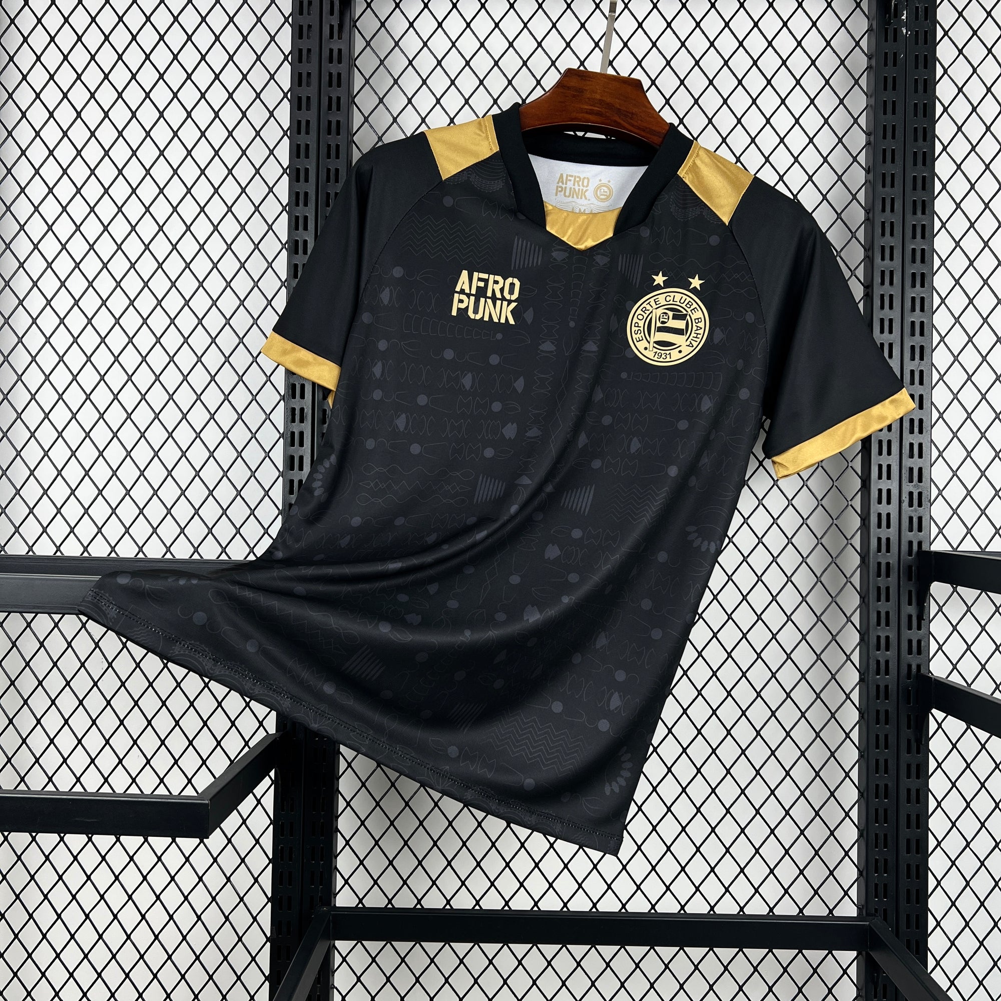 Camisa Bahia 2025 AFROPUNK Novembro Negro (Preta) - (Torcedor)