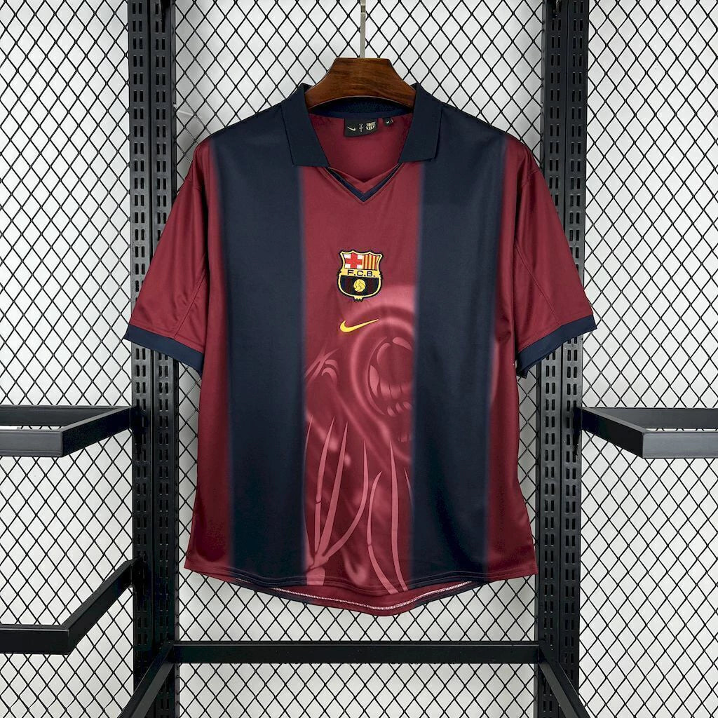 Camisa Barcelona 25/26 Retrô Style (Cactus Jack) - (Torcedor)