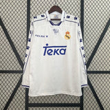 Camisa Real Madrid 94/95/96 Home - (Retrô) Manga Longa