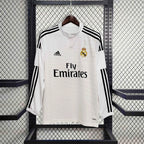 Camisa Real Madrid 14/15 Home - (Retrô) Manga Longa