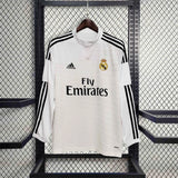 Camisa Real Madrid 14/15 Home - (Retrô) Manga Longa