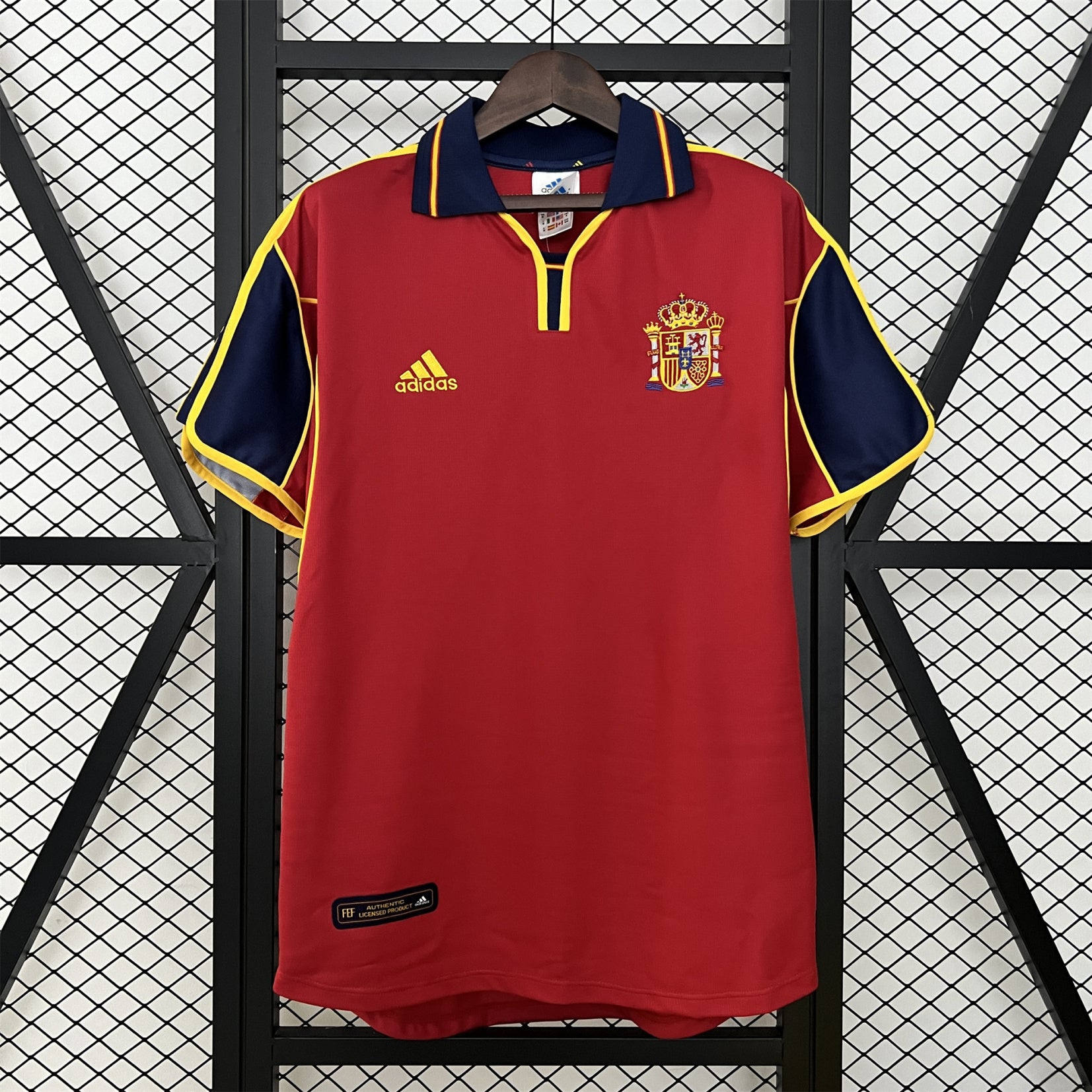Camisa Espanha 2000 Home - (Retrô)