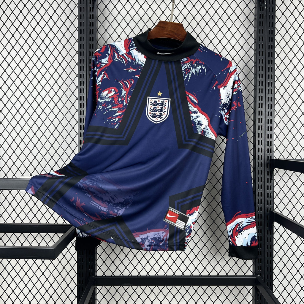 Camisa Inglaterra 2026 Goleiro Hollywood - (Torcedor) Manga Longa