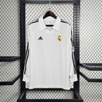 Camisa Real Madrid 01/02 Home - (Retrô) Manga Longa