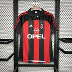 Camisa Milan 00/01/02 Home - (Retrô)