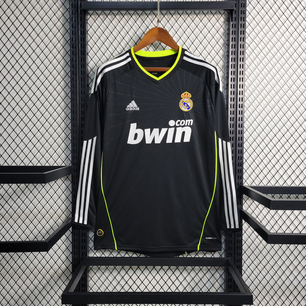 Camisa Real Madrid 10/11 Away - (Retrô) Manga Longa