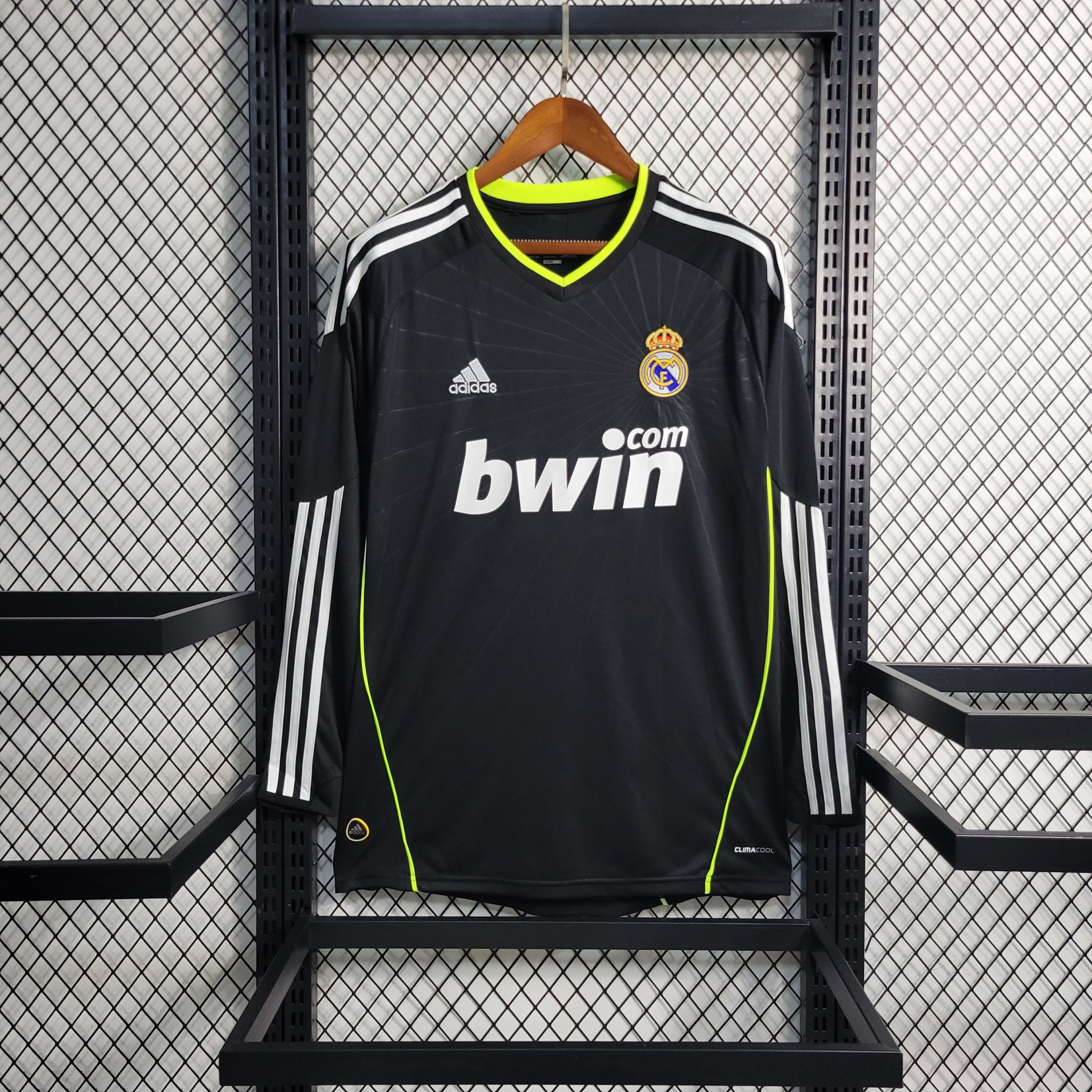 Camisa Real Madrid 10/11 Away - (Retrô) Manga Longa