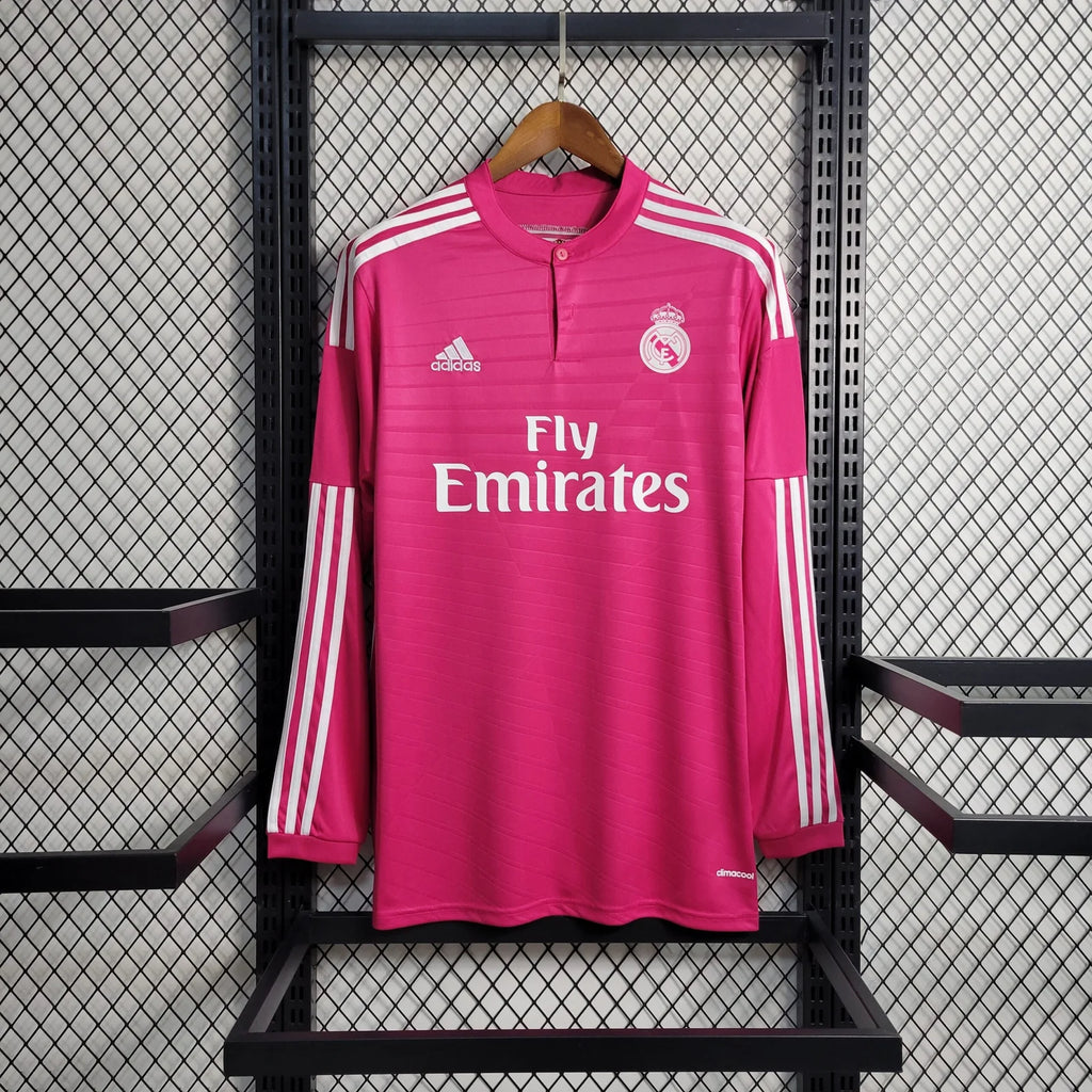Camisa Real Madrid 14/15 Away - (Retrô) Manga Longa