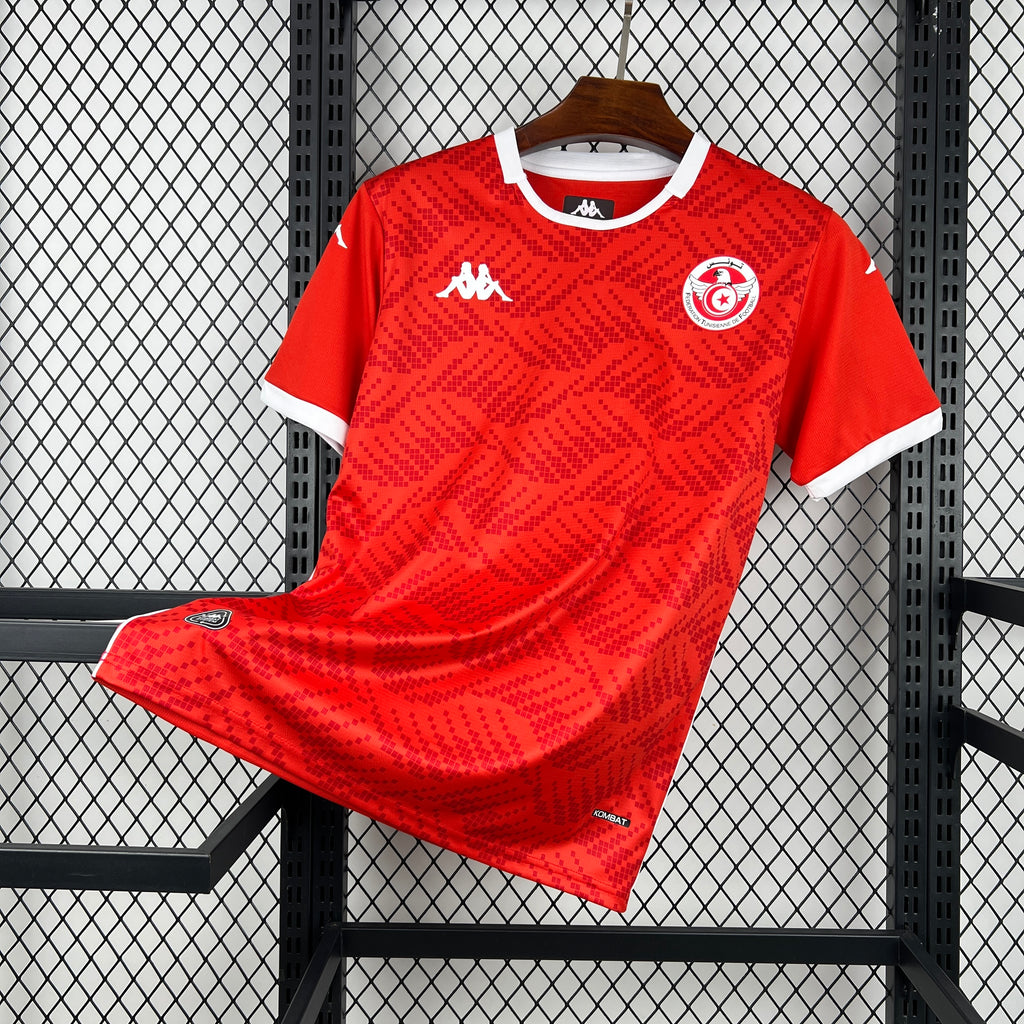 Camisa Tunísia 2025 Home - (Torcedor)