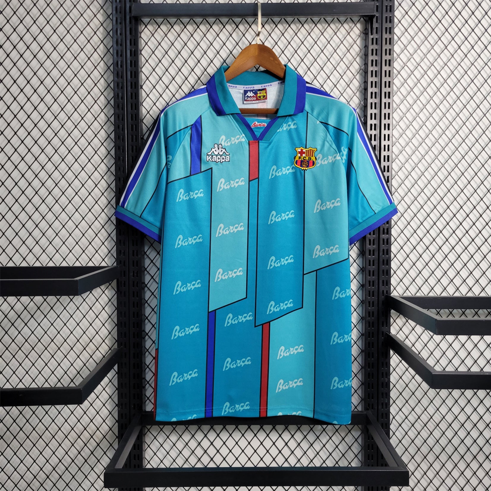 Camisa Barcelona 95/96/97 Away - (Retrô)