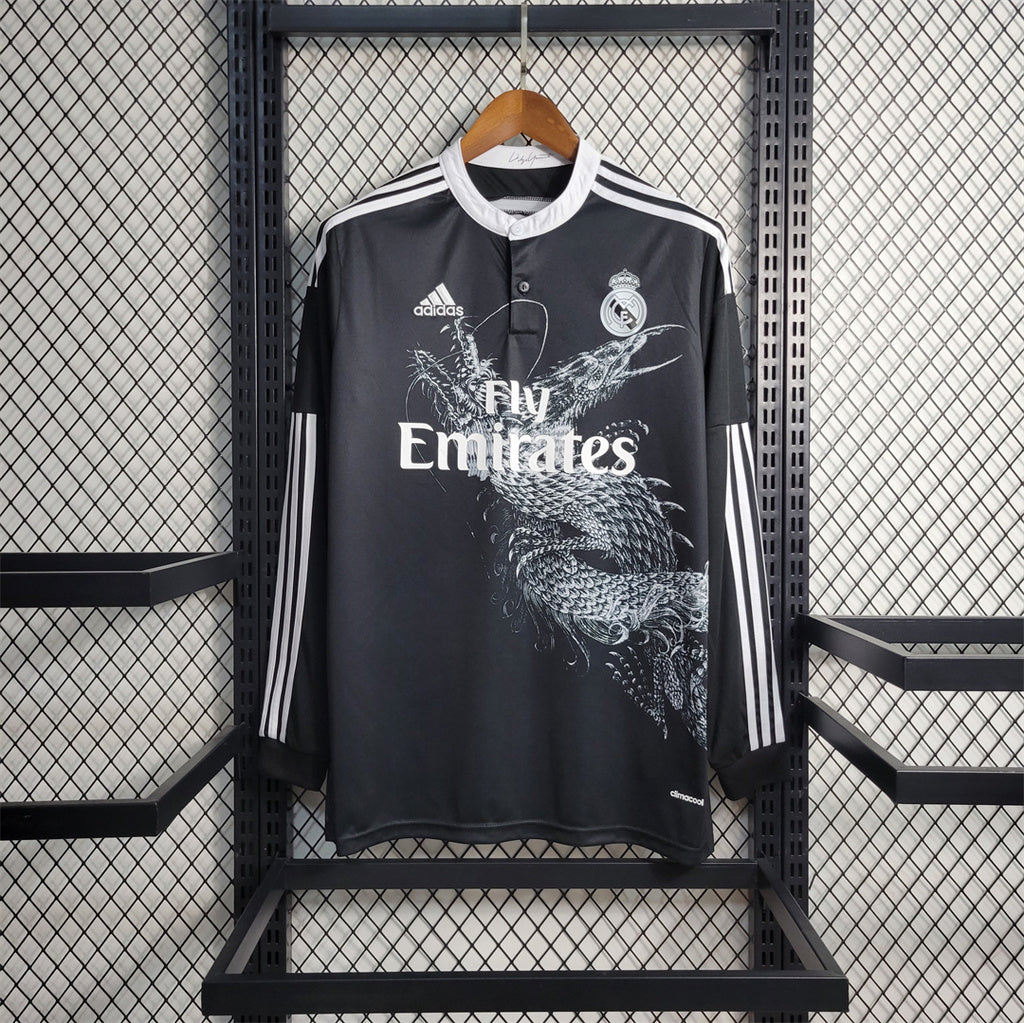 Camisa Real Madrid 14/15 Third - (Retrô) Manga Longa