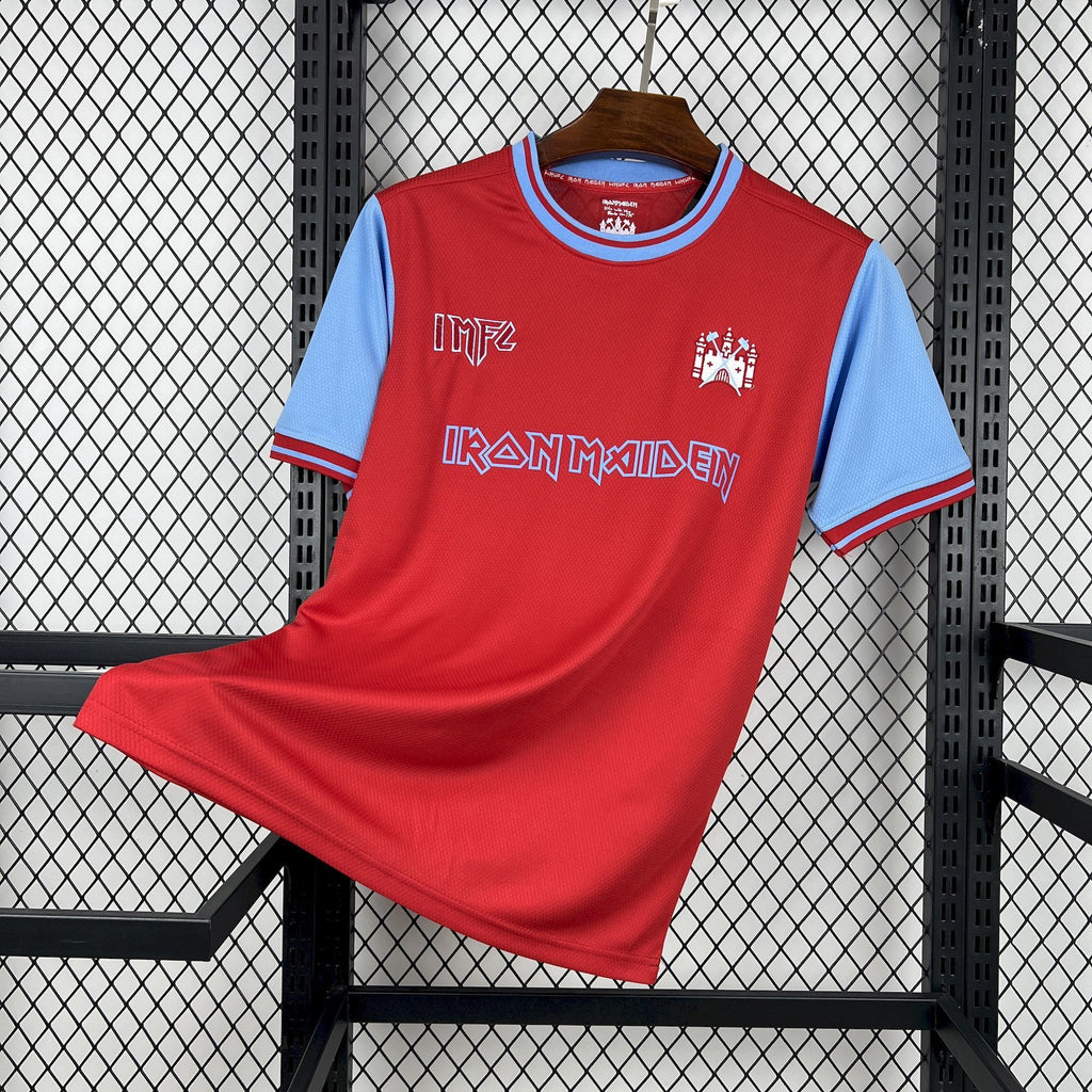 Camisa West Ham 25/26 Edição Especial (Aniversário 50 Anos Iron Maiden) - (Torcedor)