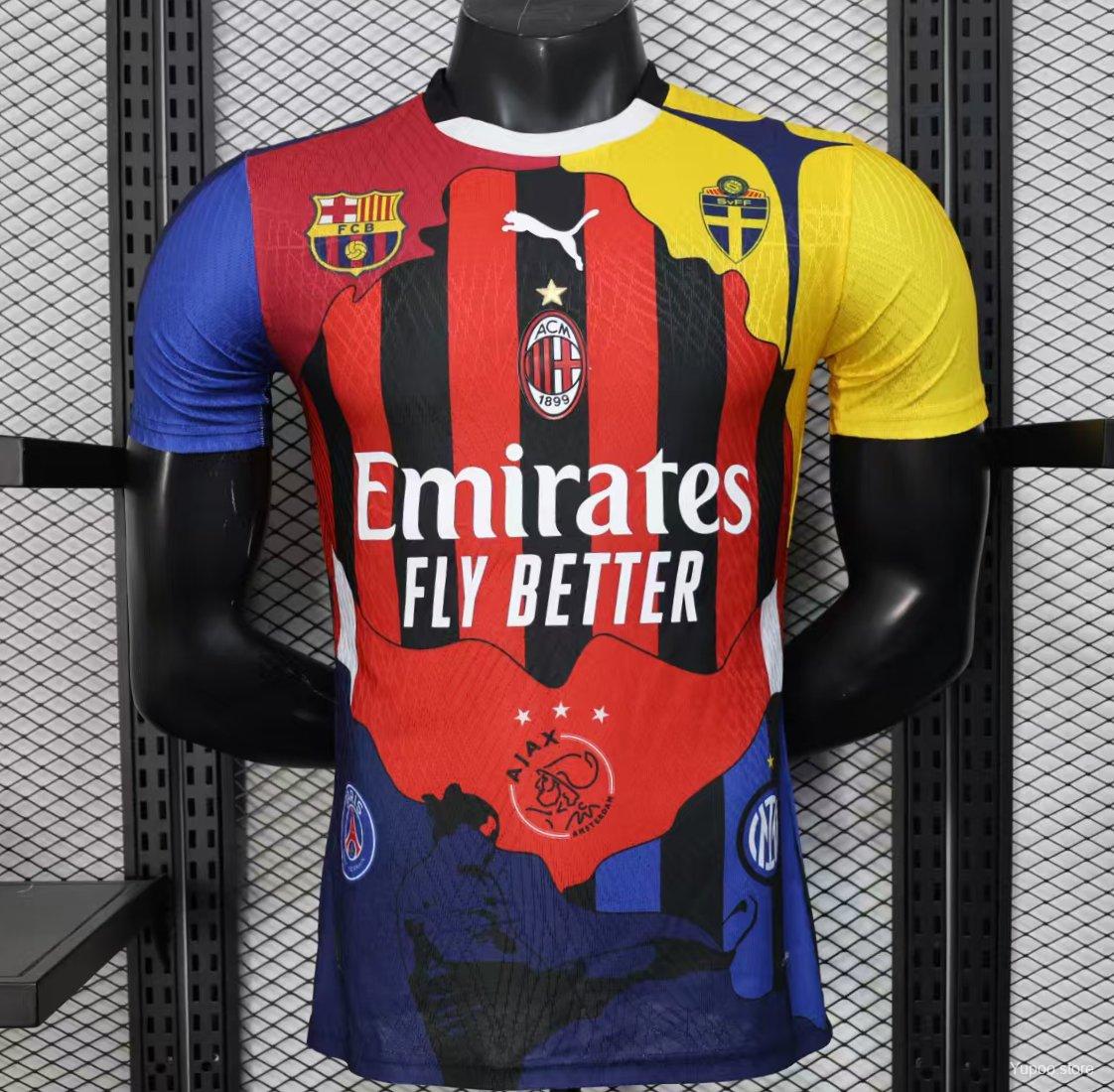 Camisa Ibrahimović 25/26 All Clubs Mix - (Jogador)