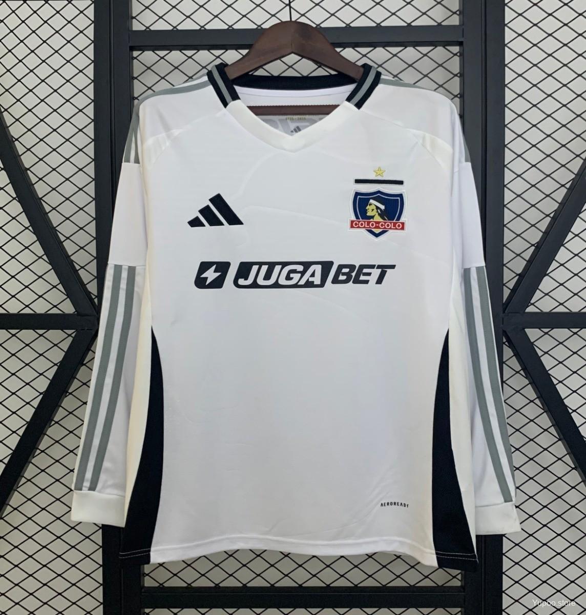 Camisa Colo-Colo 2025 Home - (Torcedor) Manga Longa