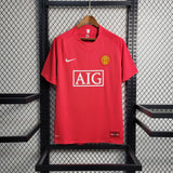 Camisa Manchester United 07/08 Home - (Retrô)