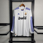 Camisa Real Madrid 10/11 Home - (Retrô) Manga Longa