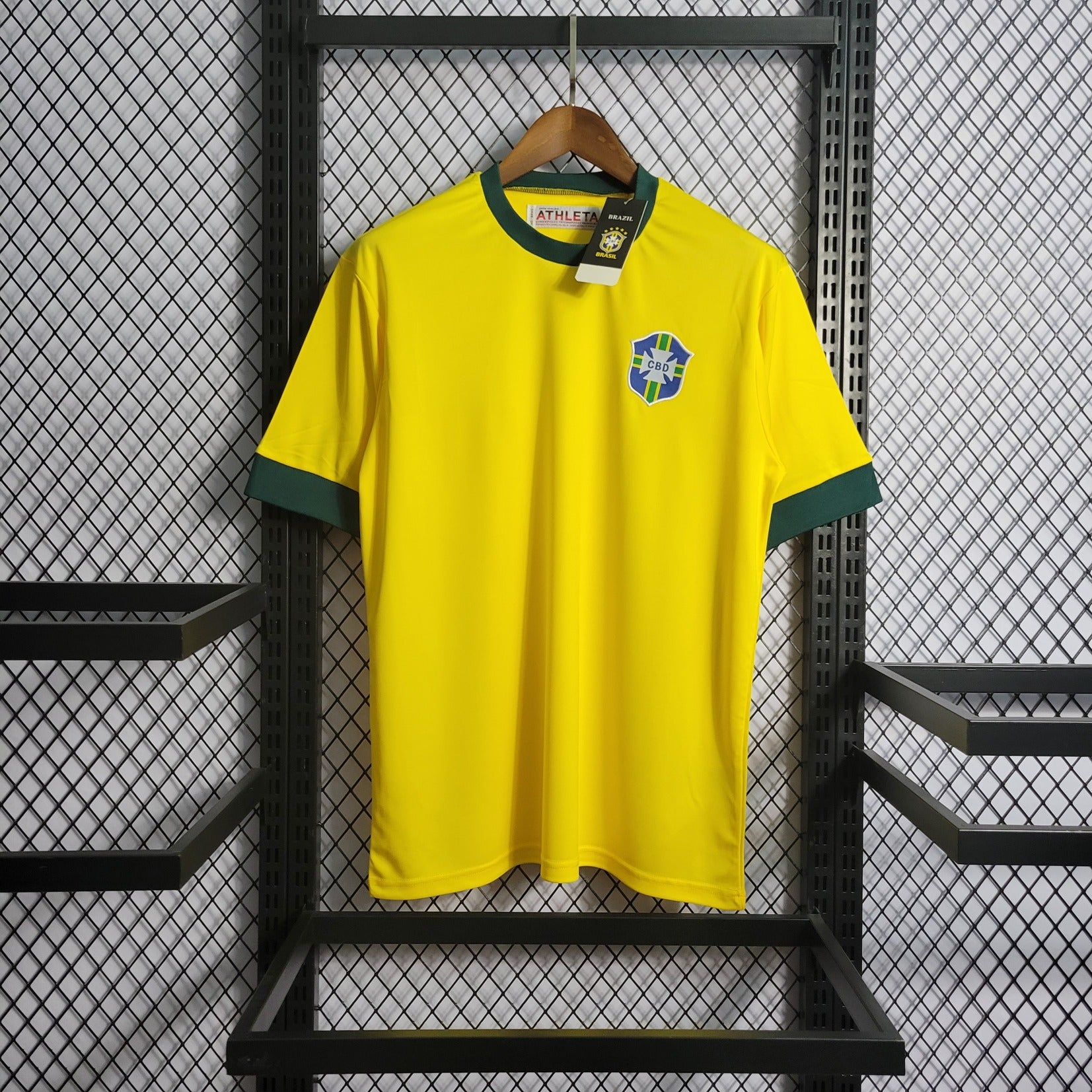 Camisa CBF Retrô 70 - (Retrô)