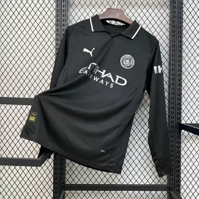Camisa Manchester City 25/26 Away - (Torcedor) Manga Longa