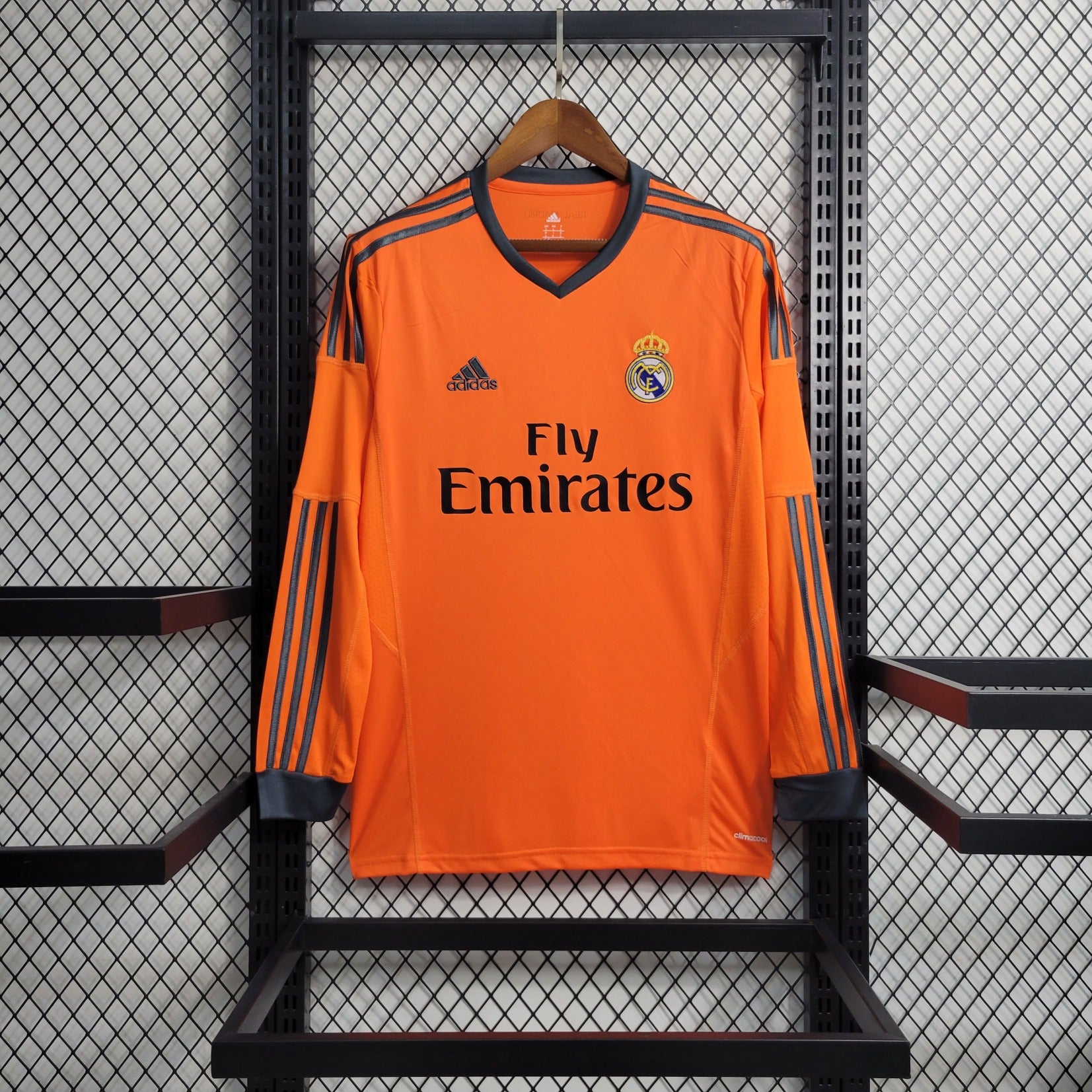 Camisa Real Madrid 13/14 Away - (Retrô) Manga Longa
