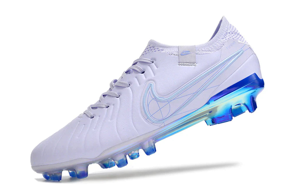 Chuteira Nike Tiempo Legend 10 FG - Branco Gelo