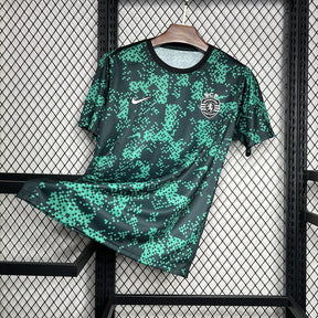 Camisa Sporting Pré-Jogo 24/25 - Nike (Torcedor) Masculina