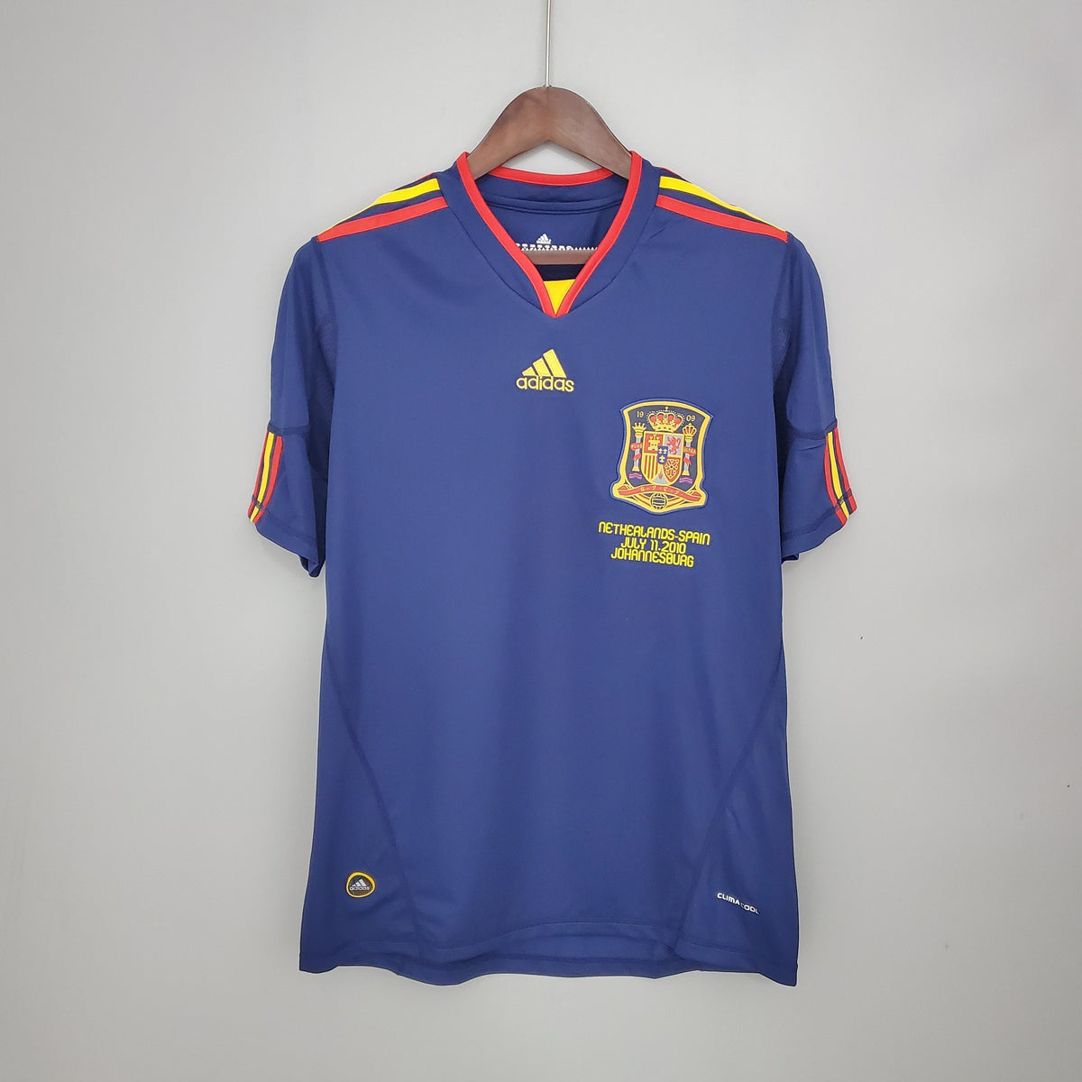 Camisa Espanha Reserva 2010 - Versão (Retrô)