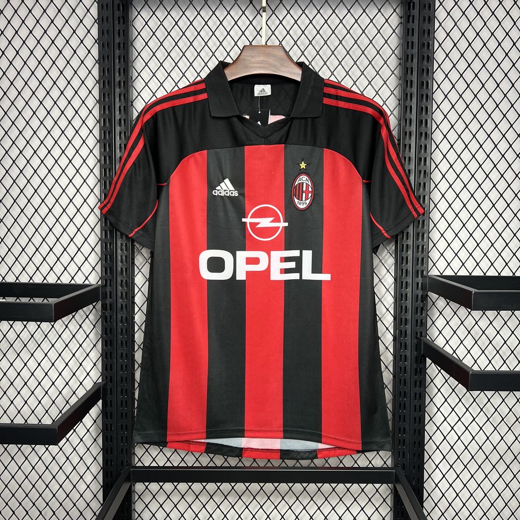 Camisa Milan Home 00/01 - Versão (Retrô)