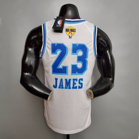 Camisa NBA Lakers #23 James (Retrô) Night White - 23/24