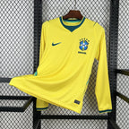 Camisa Brasil 2026 Home - (Torcedor) Manga Longa