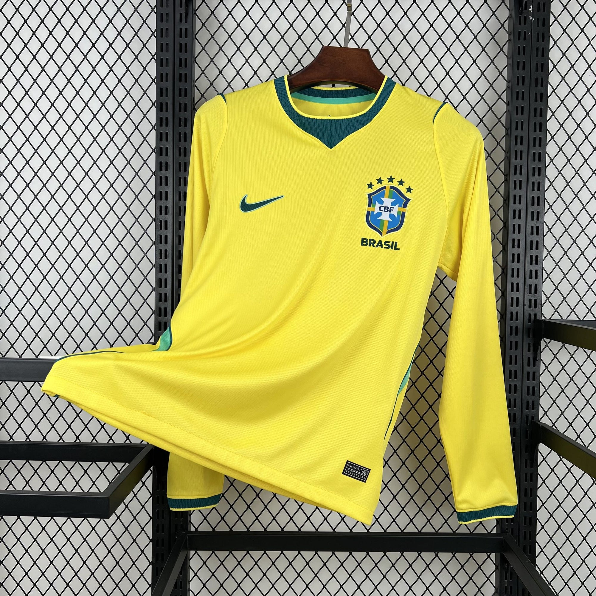Camisa Brasil 2026 Home - (Torcedor) Manga Longa