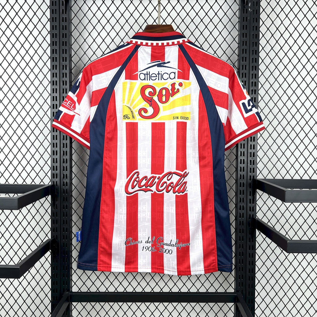 Camisa Chivas Guadalajara Home 99/00 - (Retrô)