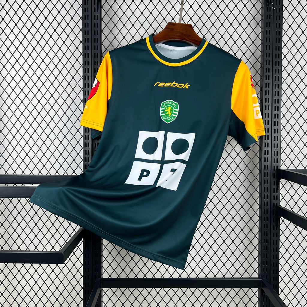 Camisa Sporting 02/03 Away - (Retrô)