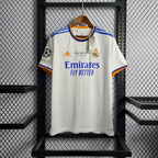 Camisa Real Madrid 21/22 Home (Final Champions League) (Com Patches) - (Retrô)