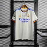 Camisa Real Madrid 21/22 Home (Final Champions League) (Com Patches) - (Retrô)