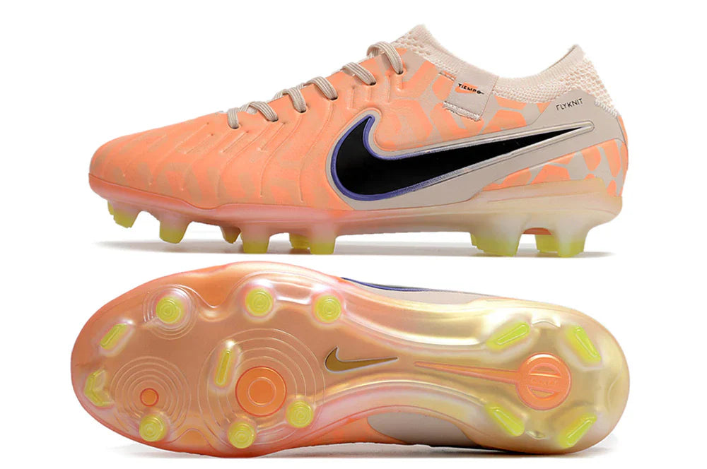 Chuteira Nike Tiempo Legend 10 FG - Bege